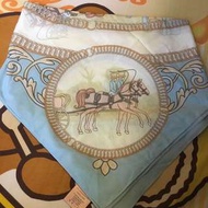 泰國kiss Me Doll 粉藍色絲巾