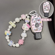 Suitable for Mercedes-Benz Key Cover gla200 Buckle b200 Car cla220 Shell c180l Cute glc260 Weiting v