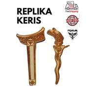 REPLIKA KERIS/PROP MERDEKA / REPLIKA KERIS PAHLAWAN MELAYU / AKSESORI MERDEKA / KERIS HIASAN / KERIS