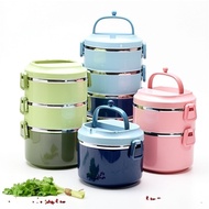 304 stainless steel multi-layer insulation lunch box sealed leak proof office workers bento JBC6 719
