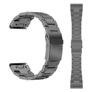 26mm 22mm Luxury light metal Titanium Alloy Strap QuickFit Band For Garmin Forerunner 970 965 955 94