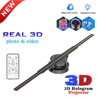 Jualan Panas: Projektor Holografik 3D Tanpa Cermin Mata 244LED Stereoscopic Rotating Floating Air Pr