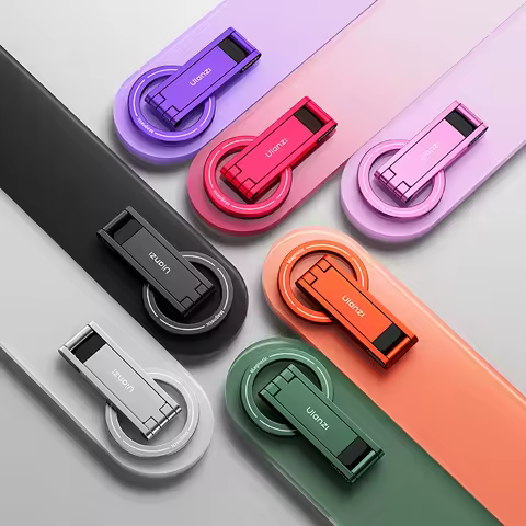 Ulanzi MA60 Foldable Magnetic Phone Tripod 0.8cm Ultra-Slim Dual-Sided Magnet Phone Tripod for Deskt