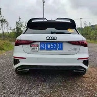 For Audi A3 Hatchback Spoiler 2021  Audi new A3 RS 3HSC Spoiler ABS plastic Material Car Rear Wing C