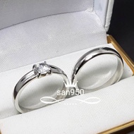 cincin perak original - perak couple