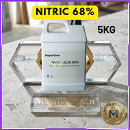 Hno3/ Nitric 68% 5 Liter industrial standard Gold Refining