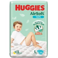 Huggies AirSoft Tape Diapers L 44s