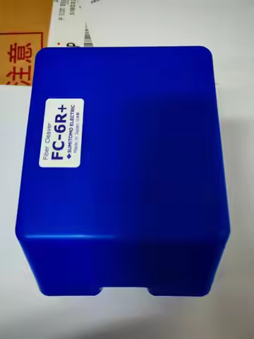 Sumitomo Original FC-6R+ Fiber Cleaver, No Scrap Collector, For Single Ribbon Fibers, Auto Rotating 