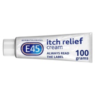 E45 Itch Relief Cream 100g Skin Care For Dermatitis Itching And Very Dry Skin.
