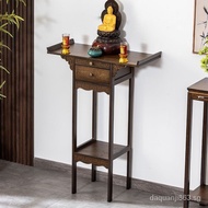 [Upgrade quality]Altar Altar Incense Burner Table Household Minimalist Modern Style Economical Buddha Shrine Tribute Table Cabinet Buddha Table New Chinese Style Buddha Shrine
