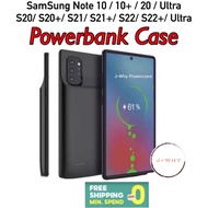 SamSung Note 10 10+ S24 S22 S22+ S20 S21 S21+ S23 S23+ S24+ Ultra Powercase Powerbank Power Bank Cas