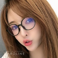 Retro College Jelly Frame Anti-Blue Light Temperament Fashion Plain Glasses 71460