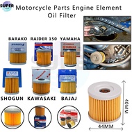 Motorcycle Parts Engine Element Oil Filter For Motorcycle (Suzuki Yamaha Kawasaki Bajaj Barako)