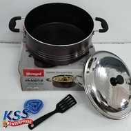 K Snacks Diamond Granito Non Stick Biryani Jumbo Pot