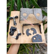 GL100 hinge, GL100 GL125 seat lock, GL100 GL125 seat bracket GL100 seat base/