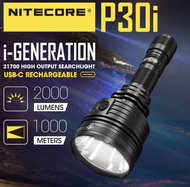 พร้อมส่ง  NITECORE P30i 2000 Lumens 1000เมตร CREE XHP35 HI LED ไฟฉายพร้อม NL2150i แบตเตอรี่ ของแท้100%