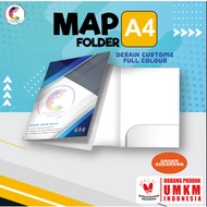 Custom 1-Sided Folder A4 Size Art Carton Material