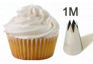 "Alat Penghias Kue CupCake Tart Spuit Wilton #1M Menghias decorating"