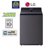 LG 25kg Top Load Washing Machine TX2725AT9J with Intelligent Fabric Care Inverter Washer