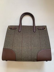 Lauren Ralph Lauren Tweed Tote Bag