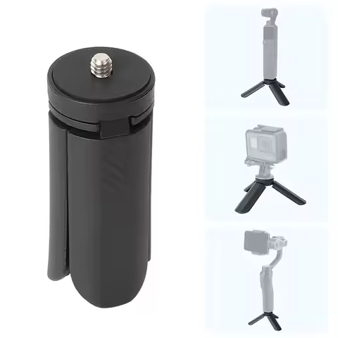 Mini Tripod for DJI Pocket 2 3 GoPro Action 6 5 4 Camera Insta360 DJI Osmo Mobile 8/7/7P/6/5/4 Stabi