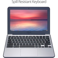 ASUS Chromebook C202 Laptop- 11.6" Resistant Design with 180 , Intel Celeron N3060, 4GB RAM, 16GB Storage, Chrome OS