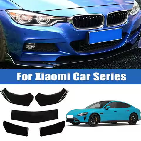 5Pcs Car Front Bumper Separator Bumper Lip Body Kit Duck Lip Separator For Xiaomi SU7 SU7L YU7 YU7CT