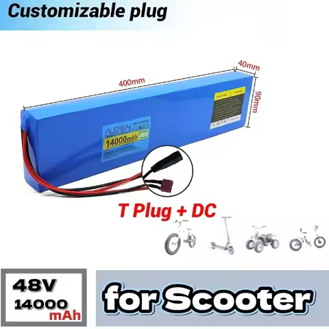 13S4P 48V 14Ah Lithium-ion Battery Pack – High Capacity Replacement for Kugoo M4/M4Pro/M5/M5Pro Scoo