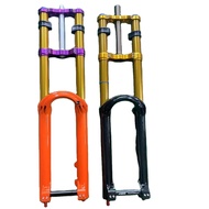 Suspension Front Fork Dirt Bike Double Crown Ebike Fork With Head Light Mounting Feature for Surron 