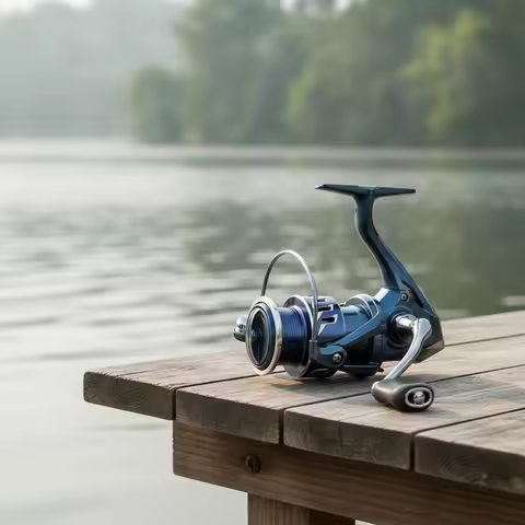 Reel Reel with Shallow Spool Compact Shallow Spool Reel Tackle Metallic-Finish Ultra Smooth for Angl