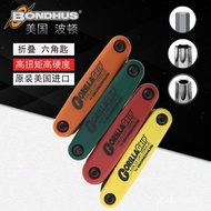 Hexagon Spoon Anti-theft Inch Bolton Hollow Wrench American Metric BONDHUS Star Spoon Foldable Hexag