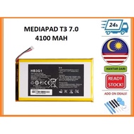 BSS HW Mediapad T1 T3 7.0 Battery Replacement 4100 mAh HB3G1