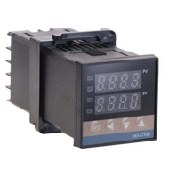 PID REX-C100 Temperature Controller Range 0 to 900C AC100-240V SSR40A K Thermocouple PID Controller 