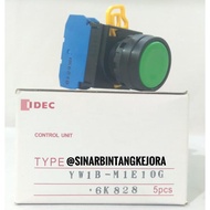 PUSHBUTTON IDEC GREEN (YW1B-M1E11-G)