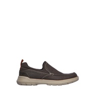 SKECHERS DOVENO MEN'S CASUAL SHOES - CHOCOLATE