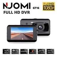 กล้องติดรถยนต์ GT16 FULL HD 1080p WDR G-Sensor Car Dash Cam ภาพคมชัด บันทึกวนทับ มุมมองกว้าง 170องศา