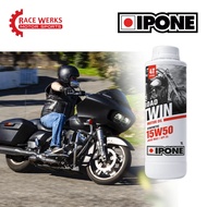 IPONE Road Twin 15W50 Semi-Synthetic Engine Oil 1litre for TWIN Engines Motorcycle