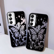 Phone Casing For Samsung Galaxy A17 A07 A16 A26 A36 A56 Cover Luxury Metallic Skin Matte Cover M07