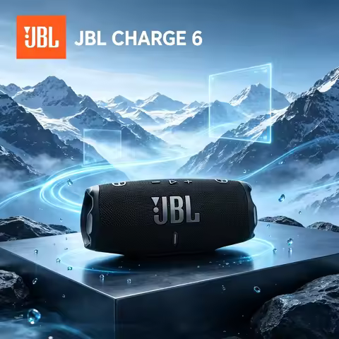 JBL CHARGE6 IP68 Waterproof Stereo Bluetooth Speaker Durable Portable Wireless Audio Built-in Powerb