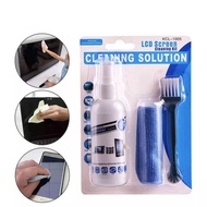 Screen Cleaner Kit Cleaning Bundle - Best for LED, LCD, PDA, TV, Computer Monitor, Laptop, iPad, Camera, Scanner and Cellphone Screens, with Premium Microfiber Cloth and brush