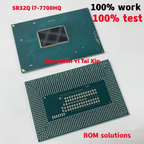 100% New i7-7700HQ SR32Q i7 7700HQ i7-7820HQ SR32N i7 7820HQ BGA