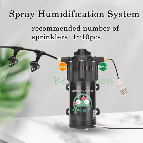 1set Rainforest Ecological Tank Spray Humidification System Mini Intelligent Spray System Aquarium R
