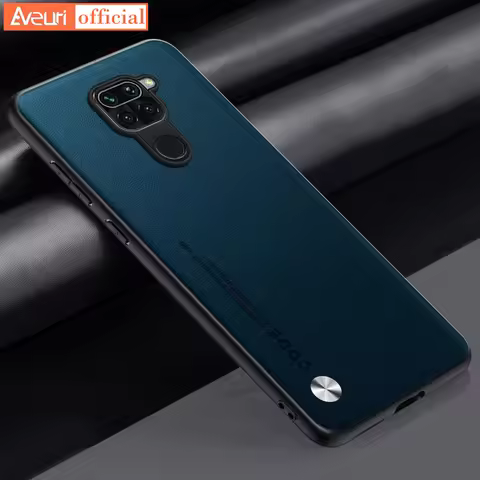 For Redmi Note 9S 9 Pro Luxury PU Leather Case For Xiaomi Redmi Note 9 Note9 Pro Back Cover Matte Si