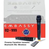 Parametric Equalizer Mobil Bluetooth Mic Wireles Embassy Eq-999 Murah