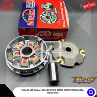Rumah Roller Vespa Matic Variator Vespa LX S Sprint Primavera 150Cc Assy set Merk Riko