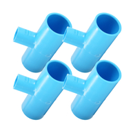 สามทางลดหนาพีวีซี PVC ขนาด 1.1/2" x 3/4" (1นิ้วครึ่ง ลด