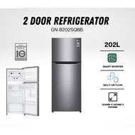 LG 2 Doors Inverter Fridge 205L GN-B202SQBB