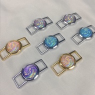 All-Match Nebula Glitter Metal Shoelace Buckles - DIY Shoe Accessory