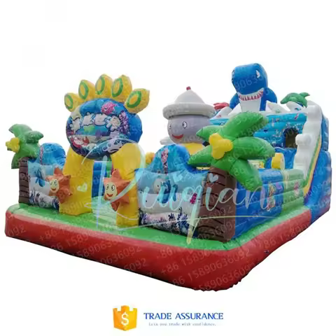 Commercial Customization Large Sea World Printing Inflatable Bounce House Jumping Castle Inflatable 