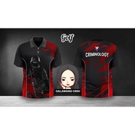 Criminology Polo Shirt Criminology Shirt for Men Full Sublimation for Men 2023 New Style Tactical Sh